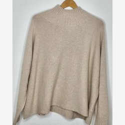 Striksweater med krave
